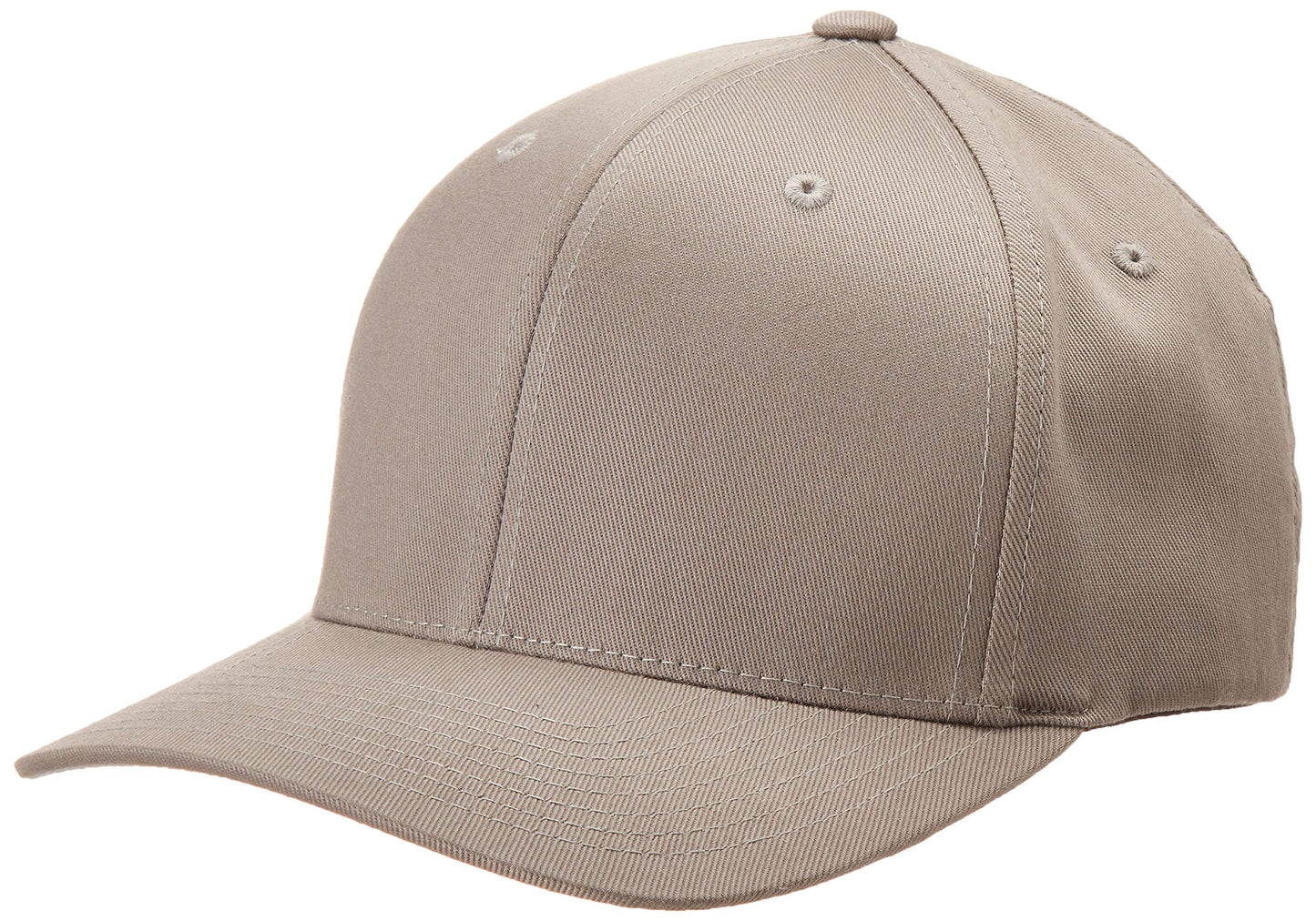 Flexfit Unisex Wooly Combed Twill Cap - 6277, Gray, Adult XXL (7 3/8" - 8")