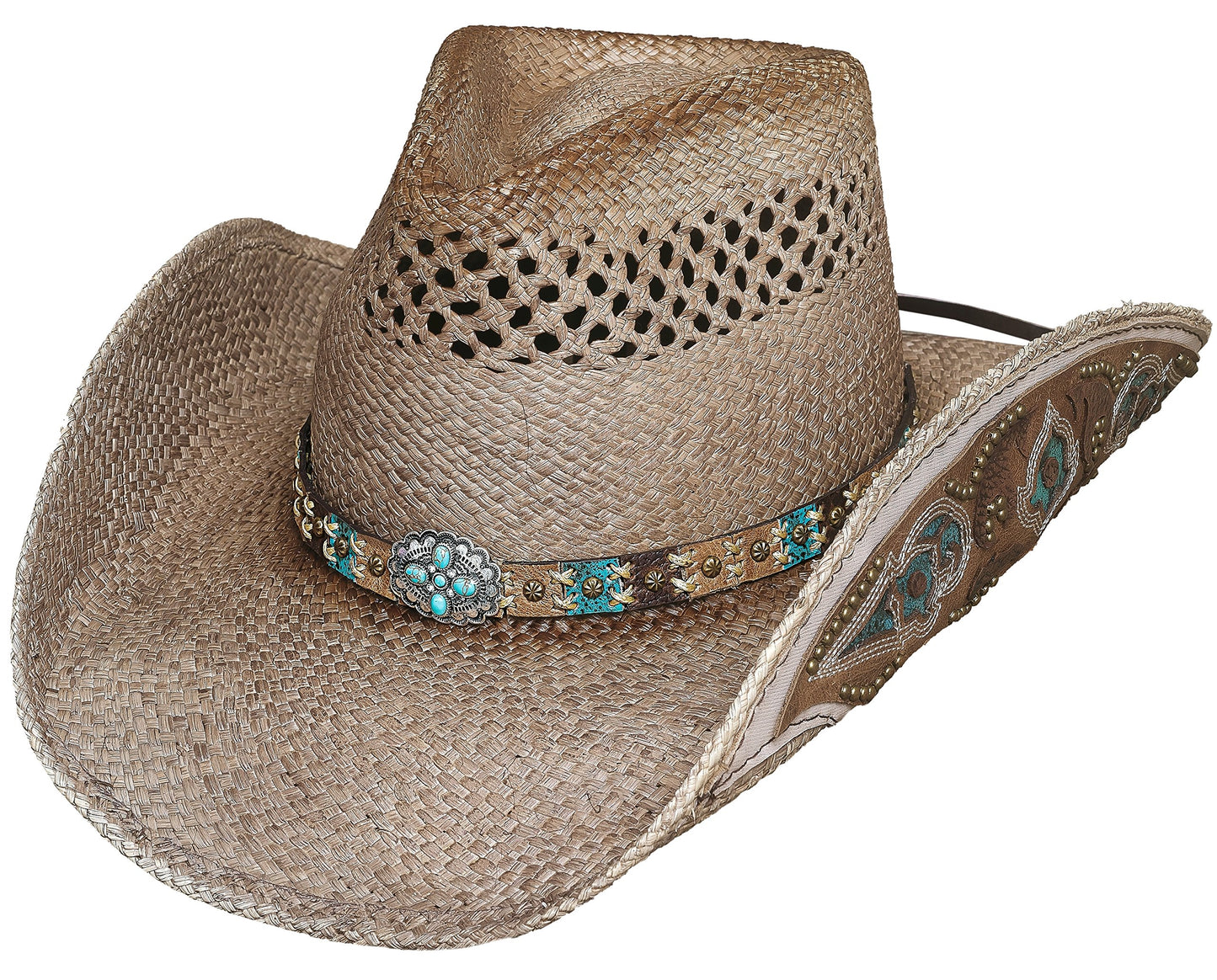 Bullhide From The Heart Straw Cowboy Hat 2836, Brown, Large