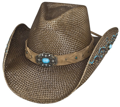 Bullhide Montecarlo Amnesia Genuine Panama Western Hat Brown Medium