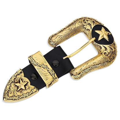 Montana Silversmiths Western Lifestyle 3 Piece Buckle Set