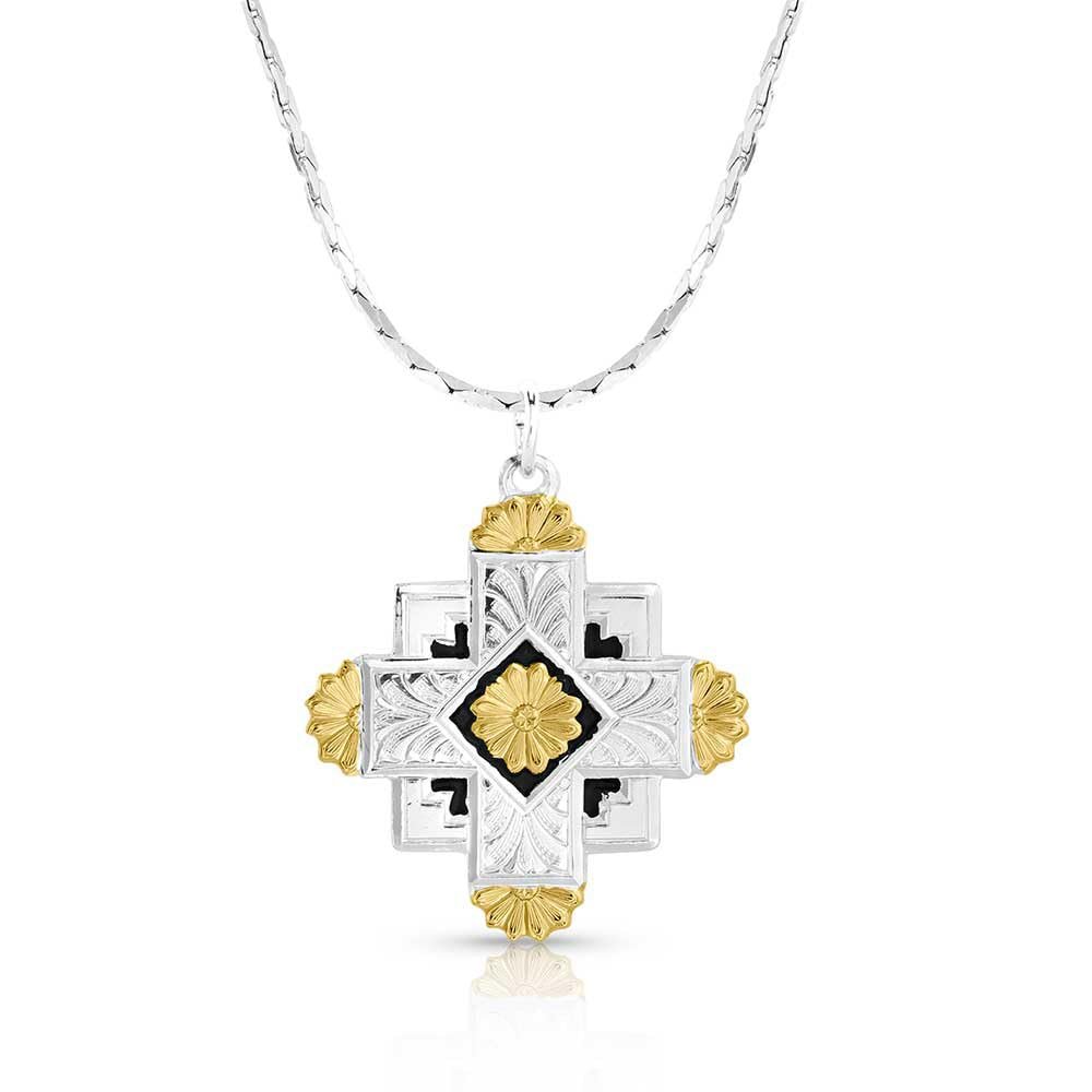 Montana Silversmiths Western Lifestyle Women's Cross Necklace (Promise Montana Legacy)