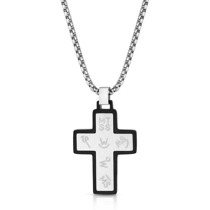 Montana Silversmiths Western Lifestyle Men's Cross Necklace