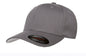 Flexfit V Cotton Twill Fitted Hat 5001 XXL (7 3/8" to 8") - Grey