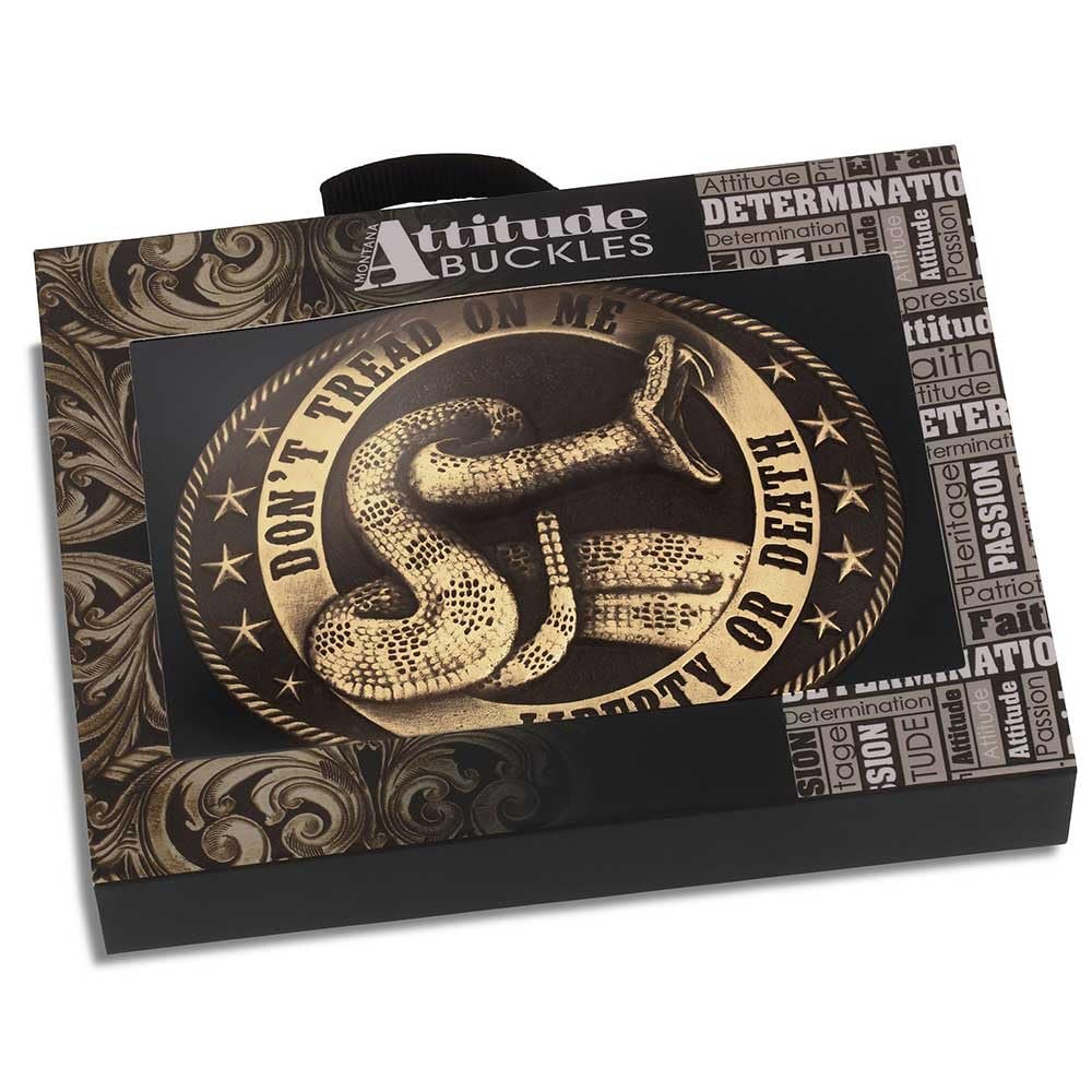 Montana Silversmiths 2nd Amendment Series Attitude Western Belt Buckle