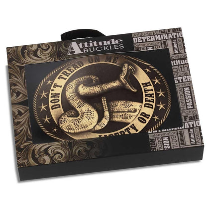 Montana Silversmiths 2nd Amendment Series Attitude Western Belt Buckle