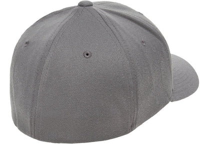 Flexfit 6477 Wool Blend Cap - Large/X-Large (Gray)