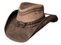 Bullhide Leather Hideout Brim 3 3/8" Cowboy Camel Hat