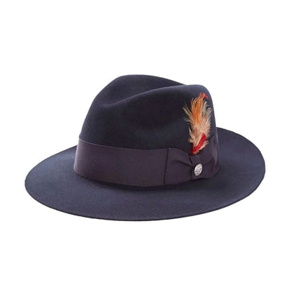 Stetson Temple Fur Felt Fedora Hat