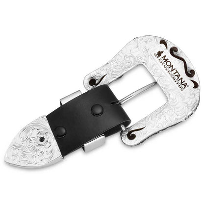 Montana Silversmiths Western Lifestyle 3 Piece Buckle Set