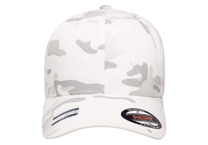 Flexfit Men's Athletic Baseball Fitted Cap, Alpine White, XX-Large