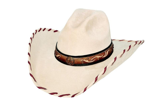 Bullhide Hats Montecarlo Straight Shooter Faux Felt Cowboy Western Hat (Small)