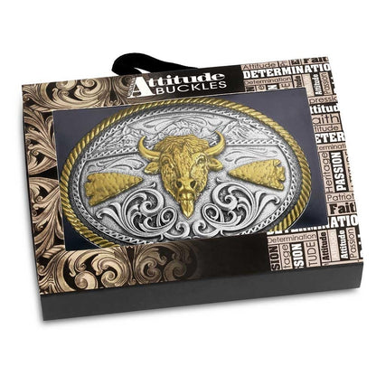 Montana Silversmiths Outdoor Wildlife Series Attitude Western Belt Buckle