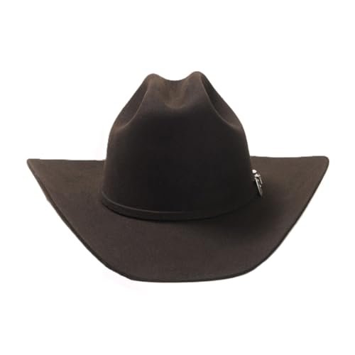 Stetson Men's 6X Skyline Hat, Chocalate, Size 7 3/8 Chocolate