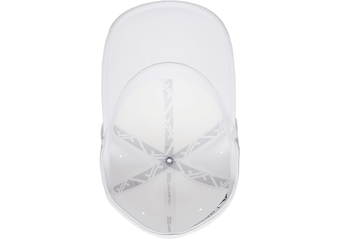 Flexfit Men's Delta Seamless Cap, White, XX-Large