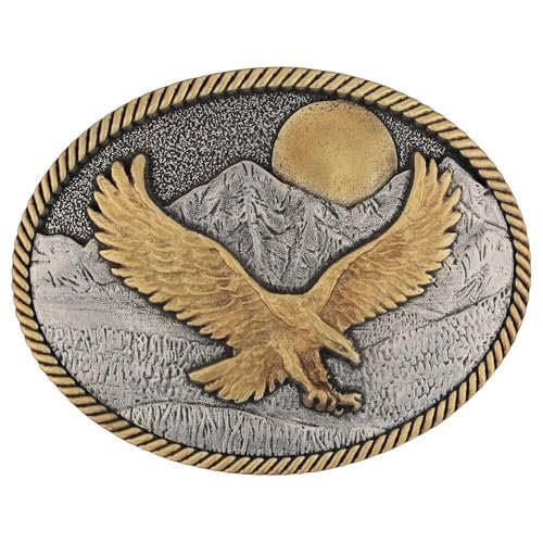 Montana Silversmiths Unisex Mountain Majesty Attitude Buckle - A997P One Size