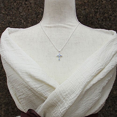 Montana Silversmiths Women's River Lights Waters Of Faith Necklace Silver One Size