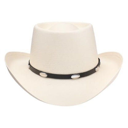 Stetson 10X Royal Flush Straw Cowboy Hat (US, Numeric, 6 7/8, Natural)