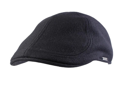 Wigens Men's Classic 100% Melton Wool Pub Cap