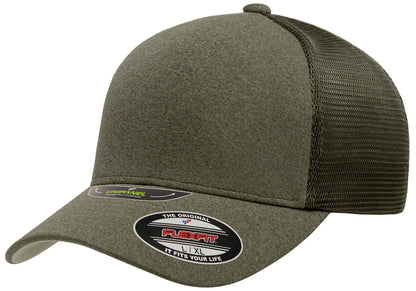 Flexfit Melange Unipanel Trucker Cap