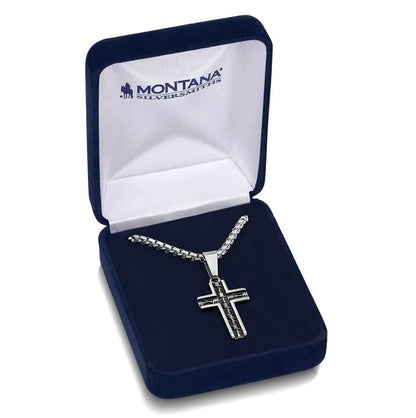 Montana Silversmiths Western Lifestyle Men's Cross Necklace