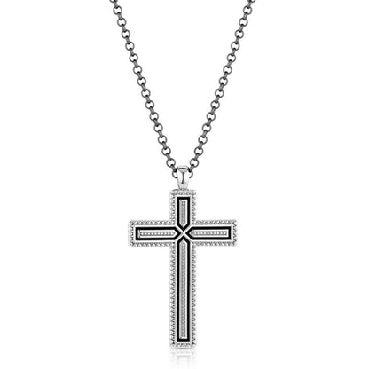 Montana Silversmiths Western Lifestyle Men's Cross Necklace