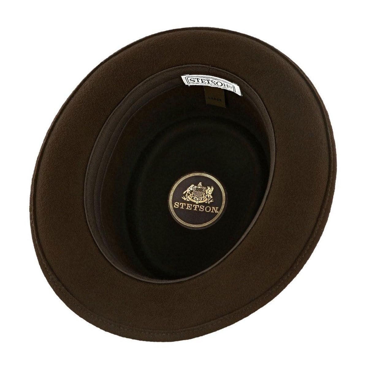 Stetson Cranston Wool Felt Porkpie Hat