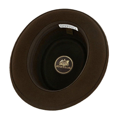 Stetson Cranston Wool Felt Porkpie Hat