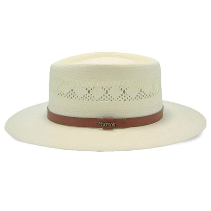 Stetson Natural Brentwood Vented Straw Outdoor Hat OSBTWD-0230