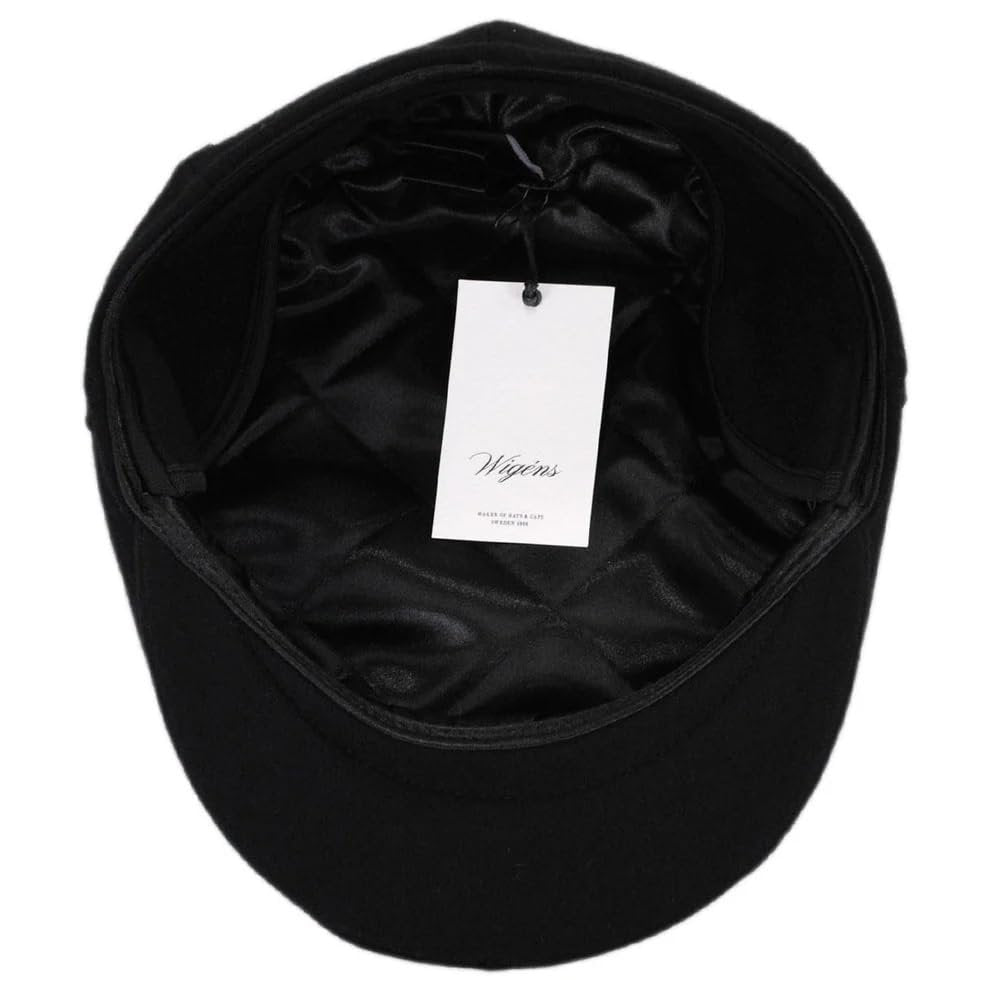 Wigens Carl Men's Classic Longshoreman 100% Wool Ivy Cap with Earflaps