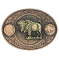 Montana Silversmiths Western Lifestyle Wildlife Series Made in the USA Belt Buckle