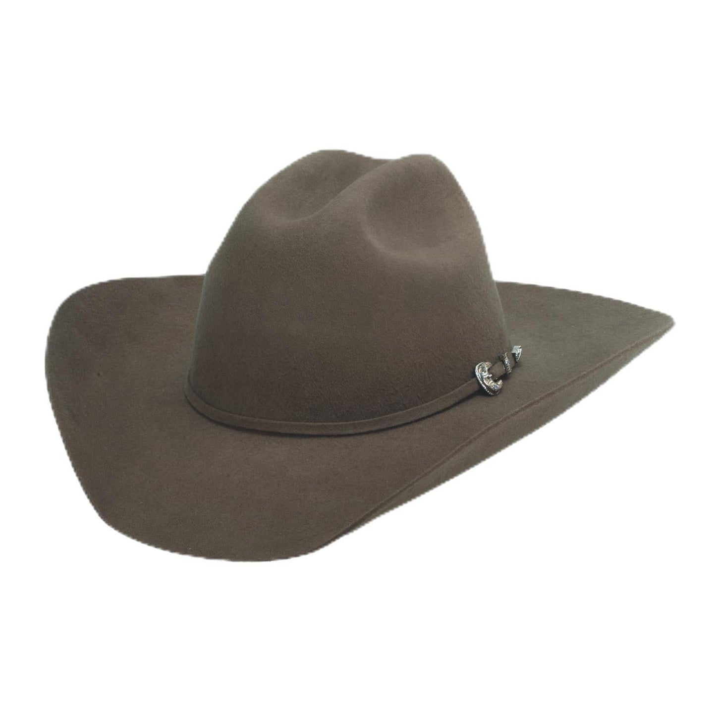 Bullhide Rodeo Round Up Felt Collection Kingman 4X Cowboy Hat in Size 7 3/8 Khaki