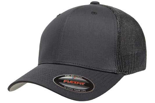 Flexfit Trucker, Charcoal, XL-XXL