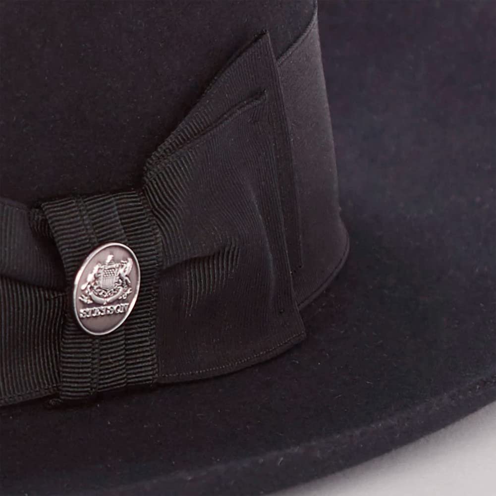 Stetson Temple Fur Felt Fedora Hat