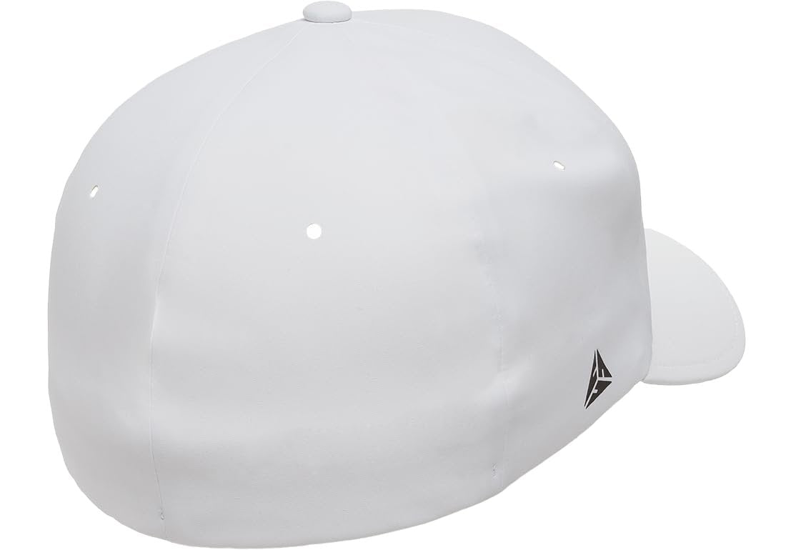 Flexfit Men's Delta Seamless Cap, White, XX-Large