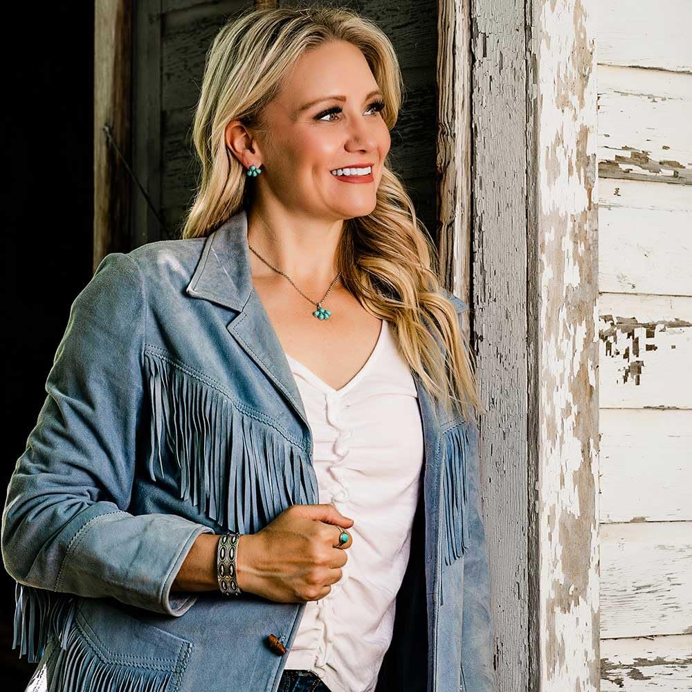 Montana Silversmiths Western Lifestyle Crafted Turquoise Wrap Ring