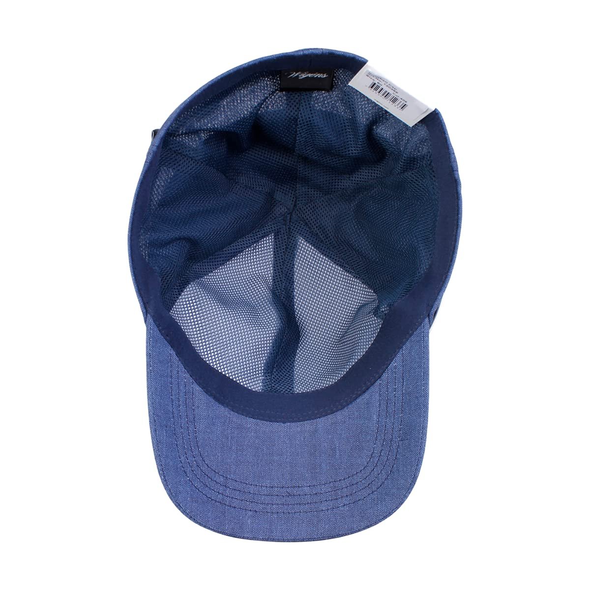 Wigens Classic Linen Light and Fresh Baseball Cap with Mesh Lining