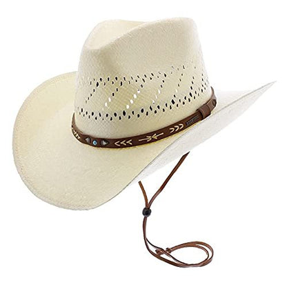 Stetson Men's Cowboy, Natural, S