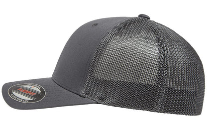 Flexfit Trucker, Charcoal, XL-XXL