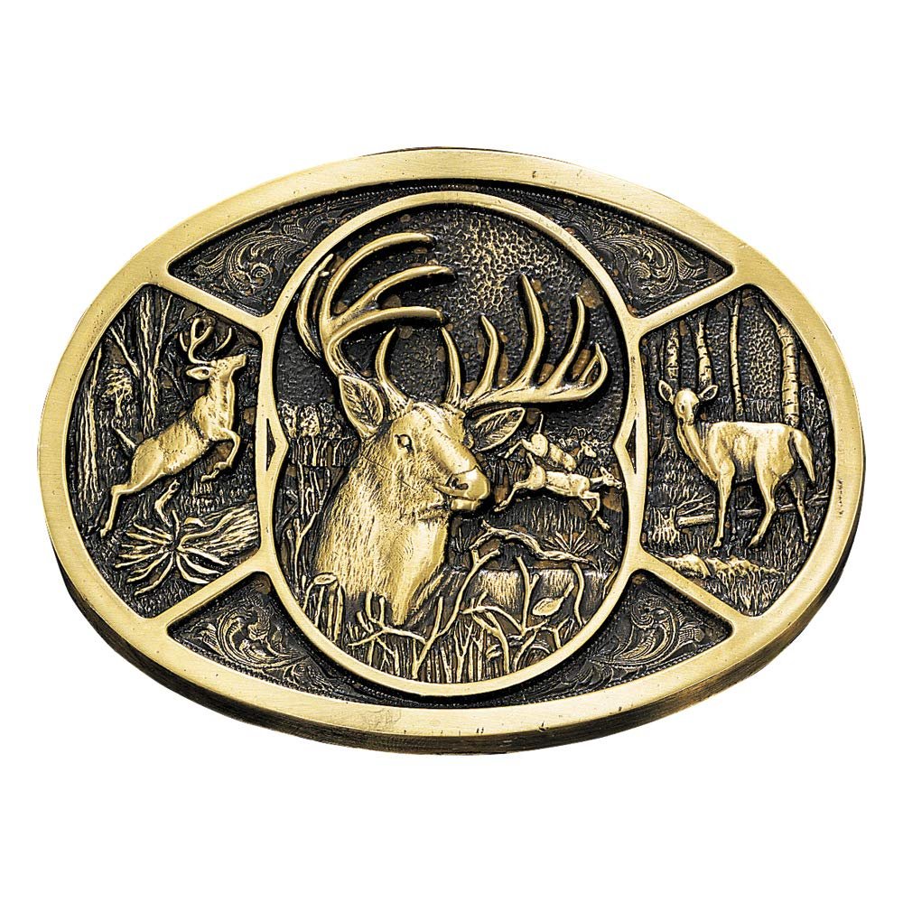 Montana Silversmiths Outdoor Wildlife Series Attitude Western Belt Buckle