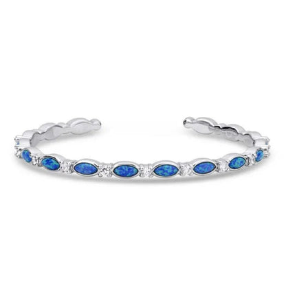 Montana Silversmiths Moonlit Night Crystal Opal Cuff Bracelet - BC5703