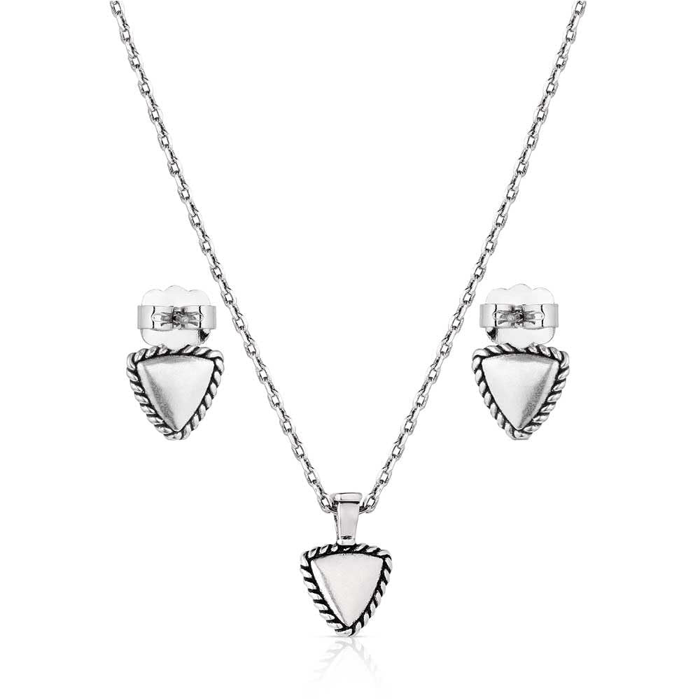 Montana Silversmiths Western Lifestyle Crafted Turquoise Jewelry Set