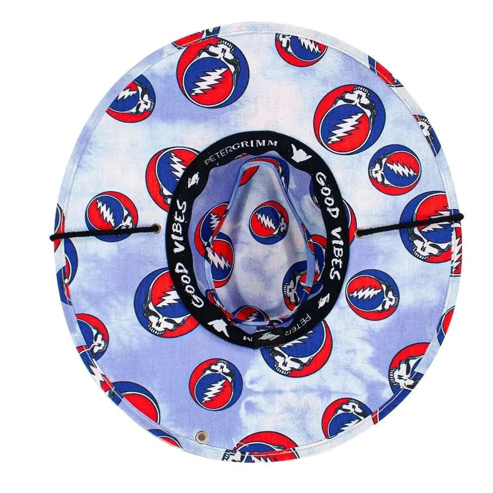 Peter Grimm, Grateful Dead Lifeguard Sunhats, Straw Unisex