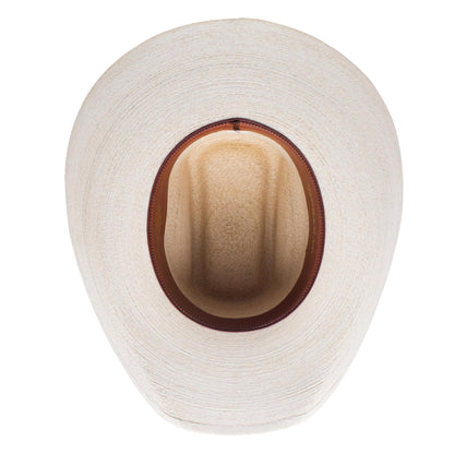 Stetson SSSQRE-7940 Square Eyelets Reg Oval Hat, Natural - 6 5/8