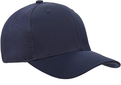 Flexfit Unisex Adult Ultrafibre Airmesh Fitted Cap Hat (6533) Navy