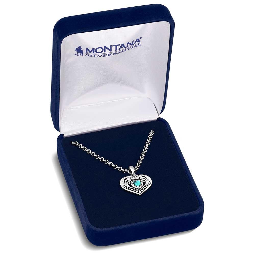 Montana Silversmiths Western Lifestyle Women's Heart Necklace