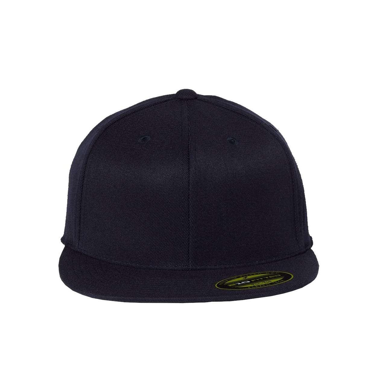 Flexfit Mens Premium Fitted Cap(6210)-Brown-S/M