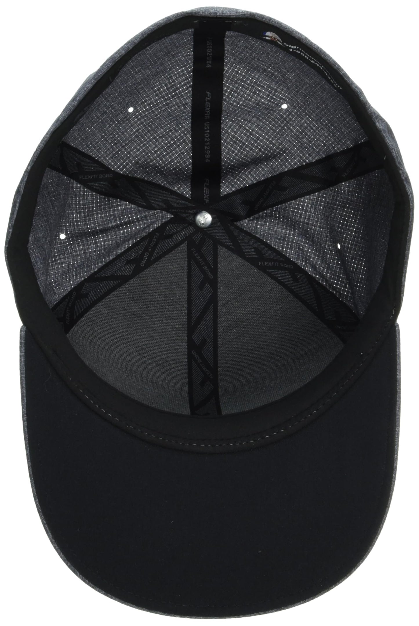 Flexfit Mens Delta Seamless Cap Dark Grey, XX-Large