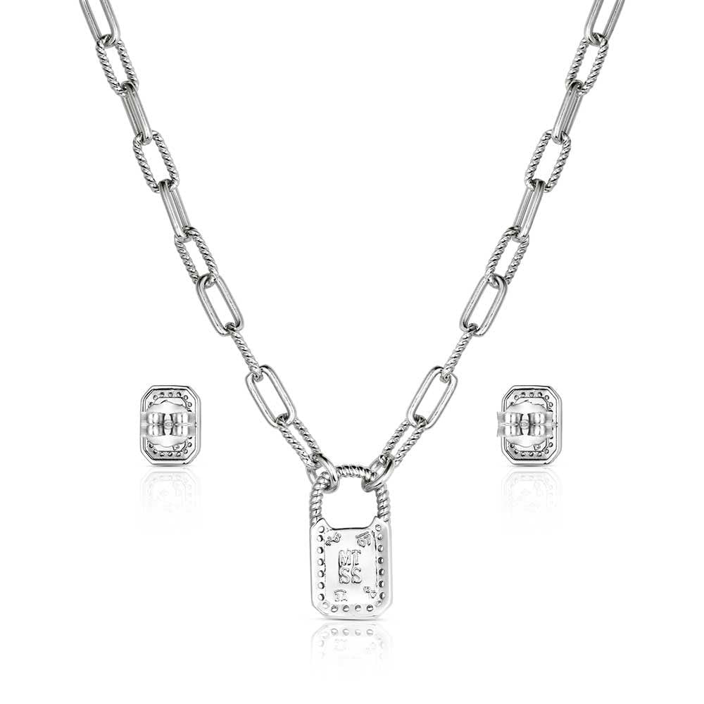 Montana Silversmiths Western Lifestyle Crafted Turquoise Jewelry Set