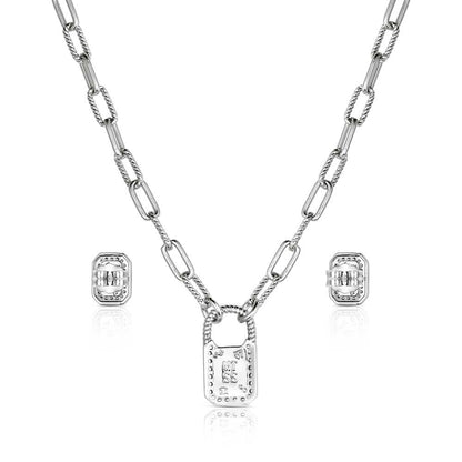 Montana Silversmiths Western Lifestyle Crafted Turquoise Jewelry Set