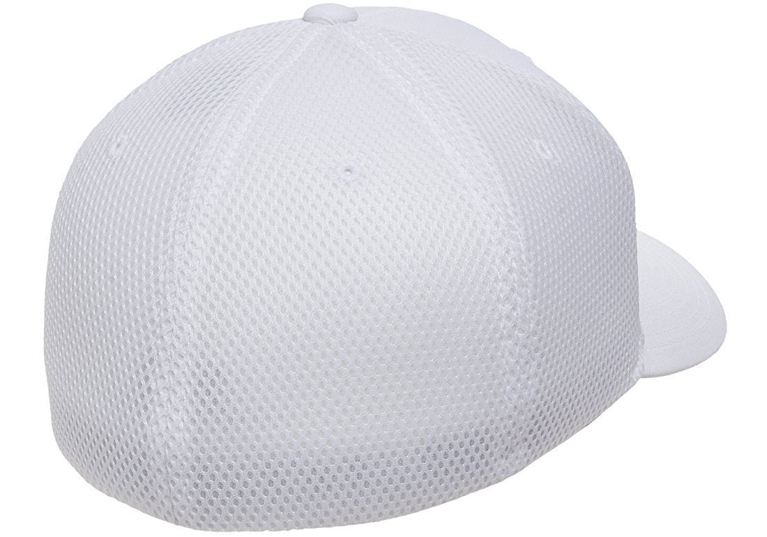 Flexfit 6533 Ultrafibre & Airmesh Fitted Cap White